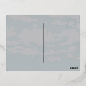 The LORD is my shepherd Foil Holiday Post Card 箔シーズンポストカード (裏面)