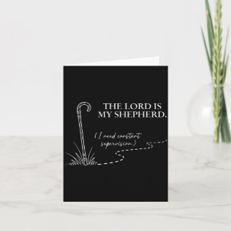 The Lord is My Shepherd I Need Constant カード
