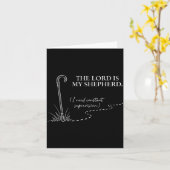 The Lord is My Shepherd I Need Constant カード (黄色い花)