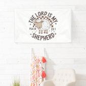 The Lord is my shepherd Jesus Thanksgiving 横断幕 (インサイチュ)