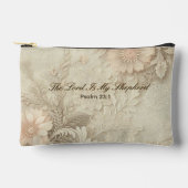 The Lord Is My Shepherd” — Psalm 23:1 アクセサリーポーチ (正面)