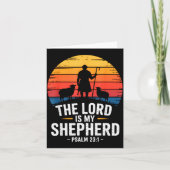 The Lord Is My Shepherd Psalm 23_1 Bible Verse カード (正面)