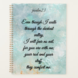The Lord is My Shepherd – Psalm 23 Art & Gifts プランナー手帳