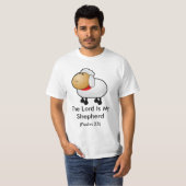 The Lord Is My Shepherd (Psalm 23) Tシャツ (正面フル)