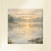 The Lord Is My Shepherd Scripture Psalm 23:1 Faith マグネット