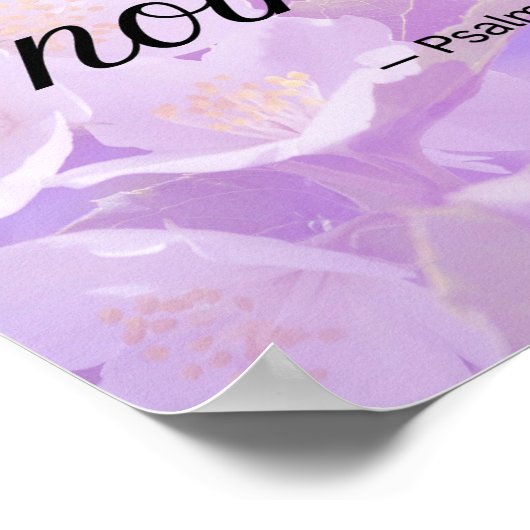 The Lord Is My Shepherd Wall Art ポスター (角)