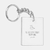 The lord is my strength and my song キーホルダー (正面左)