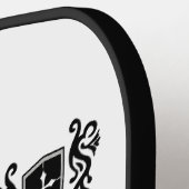 The Lord is my Strength & Shield Royalty ピックルボールラケット (左詳細)