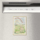 The Lord Is Risen Lamb Magnet マグネット (インサイチュ (食洗機))