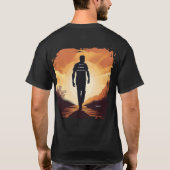 The Lord is With Me Wherever I Go Tシャツ (裏面)