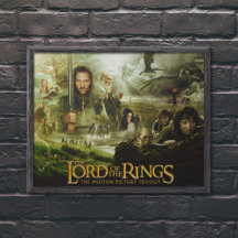 THE LORD OF THE MOVIE POSTER ART