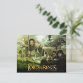 THE LORD OF THE MOVIE POSTER ART ポストカード (スタンド正面)