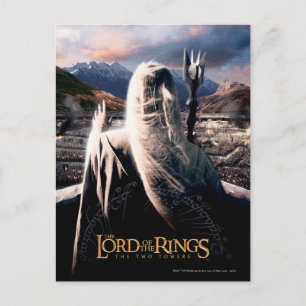 THE LORD OF THE THE MOVIE: TT Saruman Movie Poster ポストカード