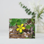 The Lord Remembered Her Bible Verse Postcard ポストカード (スタンド正面)