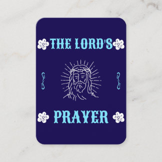 The Lord’s Prayer – Traditional Prayer Card プレイスカード