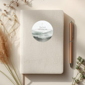 The Lord Will Keep You – Psalm 121 Christian Faith ラウンドシール