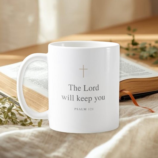 The Lord Will Keep You – Psalm 121 Mug コーヒーマグカップ