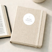 The Lord Will Keep You – Psalm 121 Scripture ラウンドシール