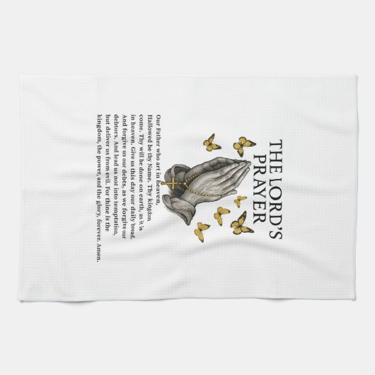 The Lord's Prayer キッチンタオル (横)