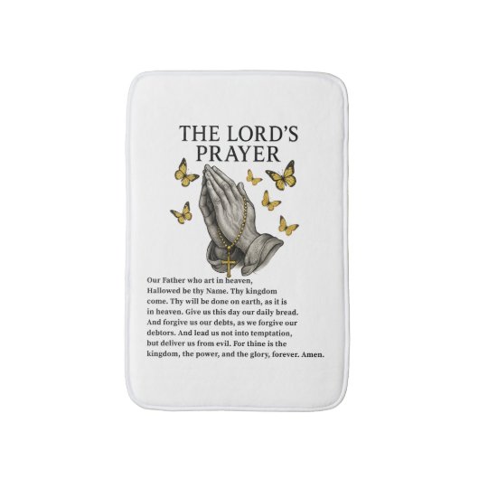 The Lord's Prayer バスマット (正面縦)