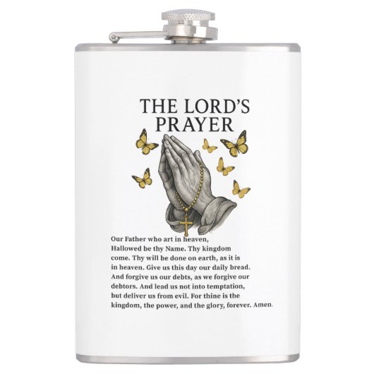 The Lord's Prayer フラスク (正面)