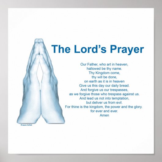 The Lords Prayer ポスター (正面)