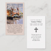 The Lord's Prayer -  Blue Purple Green Orange 名刺 (正面/裏面)