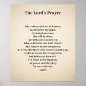 The Lord's Prayer Poster ポスター (正面)