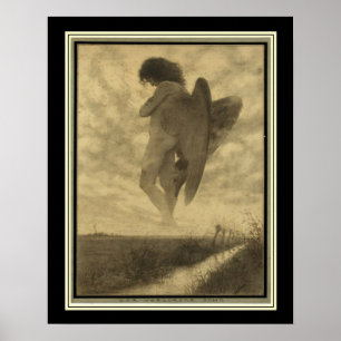 "The Lost Son, Lucifer" 1892  Art Nouveau-16 x 20 ポスター