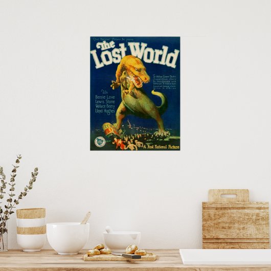 The Lost World (1925 Silent Film) ポスター (キッチン)
