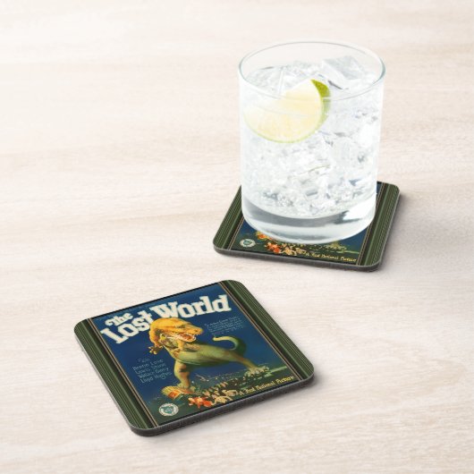 The Lost World Beverage Coaster コースター (右側)