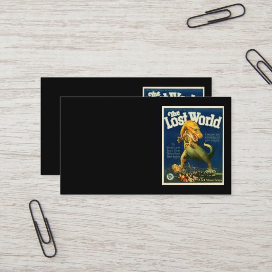 The Lost World Business Card 名刺 (正面/裏面インサイチュ)