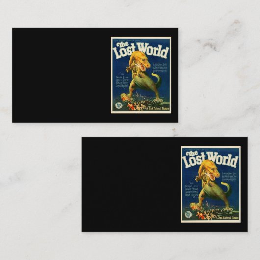The Lost World Business Card 名刺 (正面/裏面)