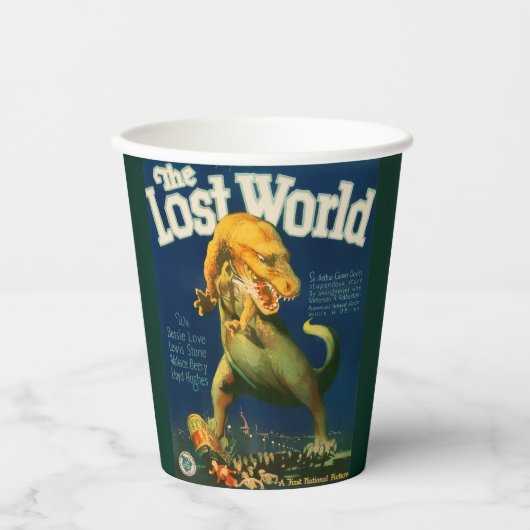 The Lost World Paper Cup 紙コップ (正面)