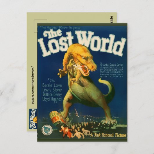 The Lost World Postcard ポストカード (正面/裏面)