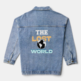 The Lost World T-Shirt – Dinosaur Adventure & Expl デニムジャケット