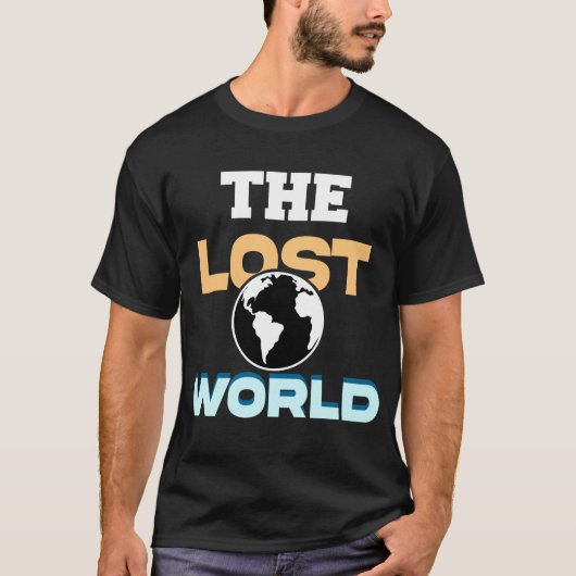 The Lost World T-Shirt – Dinosaur Adventure & Expl Tシャツ (正面)