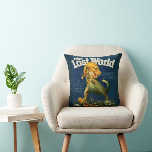 The Lost World Throw Pillow クッション (椅子)
