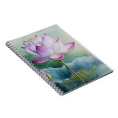 The lotus flower ノートブック (右側)