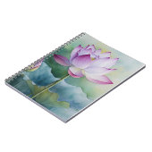 The lotus flower ノートブック (左側)