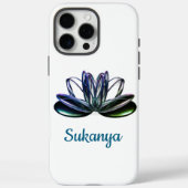 The lotus flower personalized Case-Mate iPhoneケース (裏面)