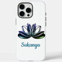 The lotus flower personalized