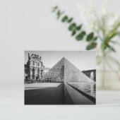 The Louvre in BW ポストカード (スタンド正面)