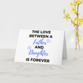 The Love Between A Father And Daughter Is bl カード (黄色い花)