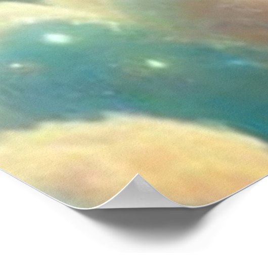 The Love is Flowing All Around  ポスター (角)