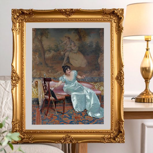 The Love Letter by Vittorio Reggianini ポスター