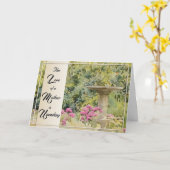 The Love of a Mother is Unending - Sympathy Card カード (黄色い花)