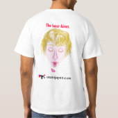 The lover kisses. tシャツ (裏面)