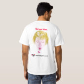 The lover kisses. tシャツ (裏面フル)