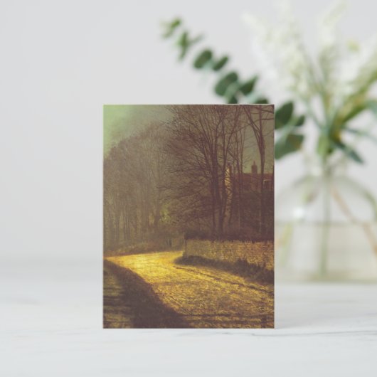 The Lovers by John Atkinson Grimshaw ポストカード (スタンド正面)